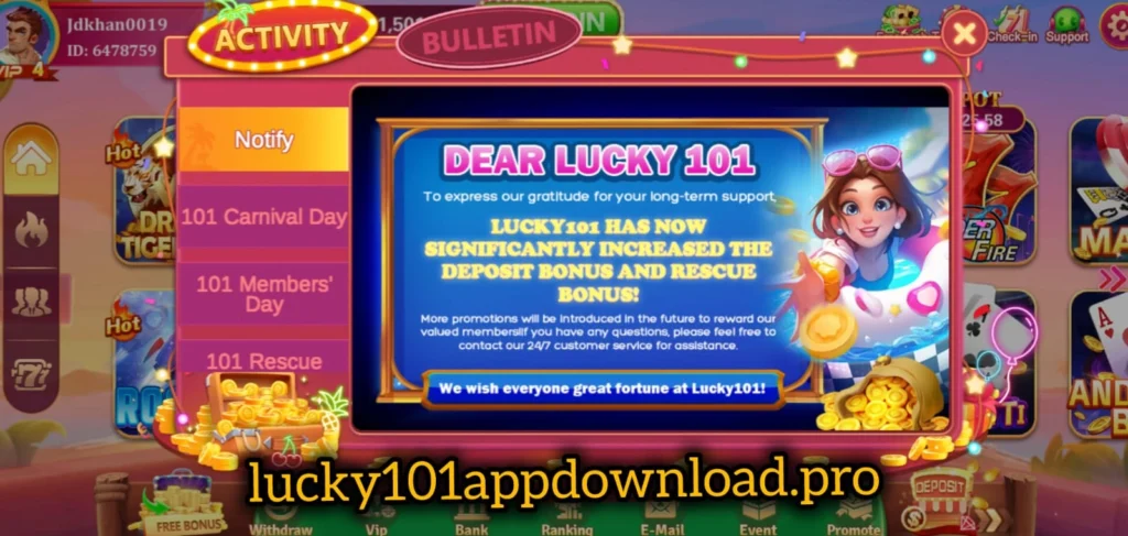 Lucky 101 App Download iOS