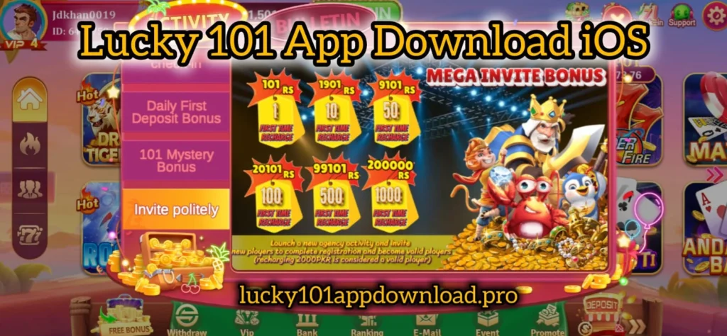 Lucky 101 App Download iOS