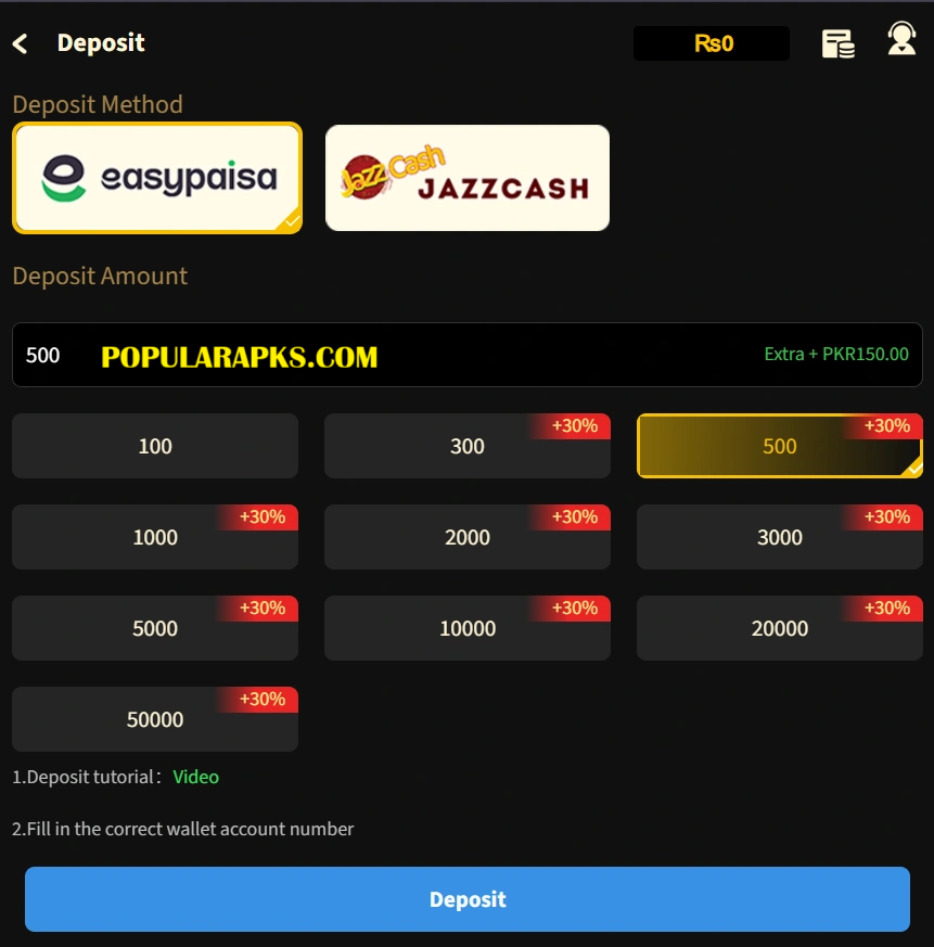 Slug77 Game Deposite
